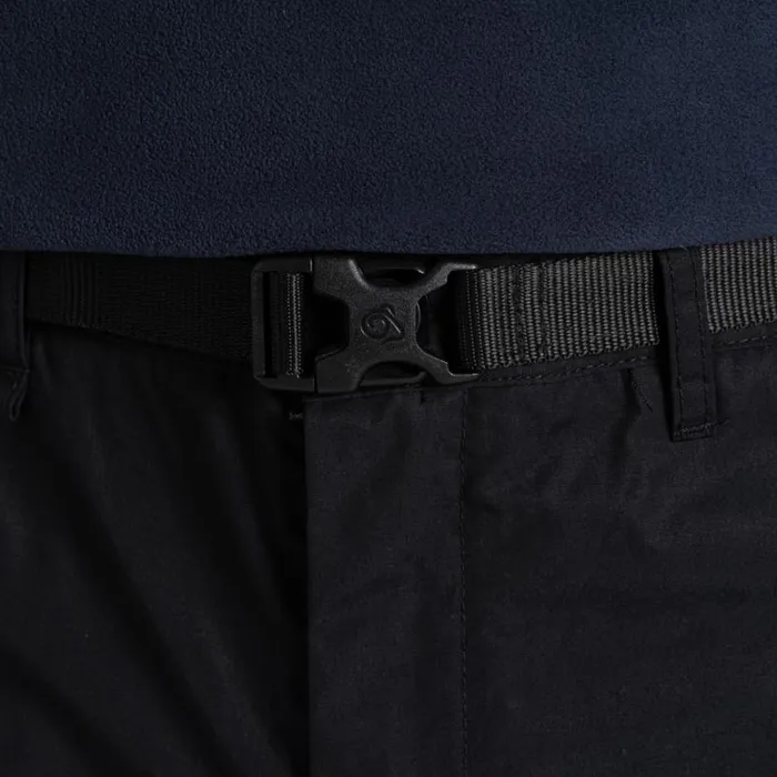 Mens Walking Trousers Craghoppers Expert Kiwi Tailored Convertible Trousers Black Mens Walking Trousers Craghoppers Expert Kiwi Tailored Convertible Trousers Black