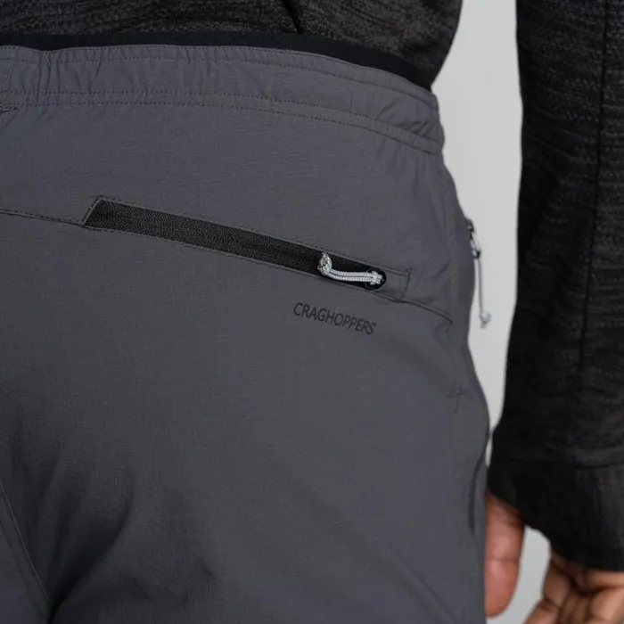 Mens Walking Trousers Craghoppers Fleet Trouser Dark Lead Mens Walking Trousers Craghoppers Fleet Trouser Dark Lead