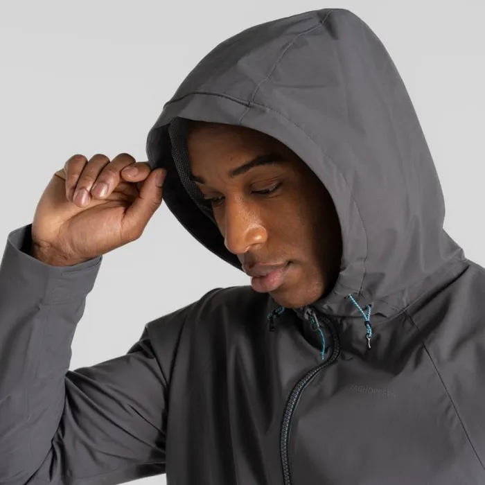 Mens Waterproof Jackets Craghoppers Caldera Waterproof Jacket Carbon Grey Mens Waterproof Jackets Craghoppers Caldera Waterproof Jacket Carbon Grey