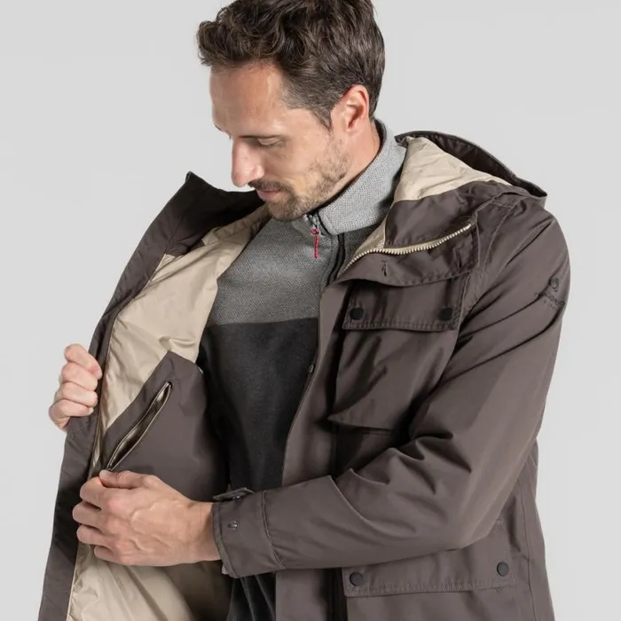 Mens Waterproof Jackets Craghoppers Hartley Waterproof Jacket Woodland Green Mens Waterproof Jackets Craghoppers Hartley Waterproof Jacket Woodland Green