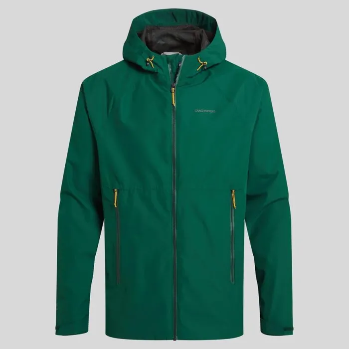 Mens Waterproof Jackets Craghoppers Sebastian Waterproof Jacket Dark Viridian Mens Waterproof Jackets Craghoppers Sebastian Waterproof Jacket Dark Viridian