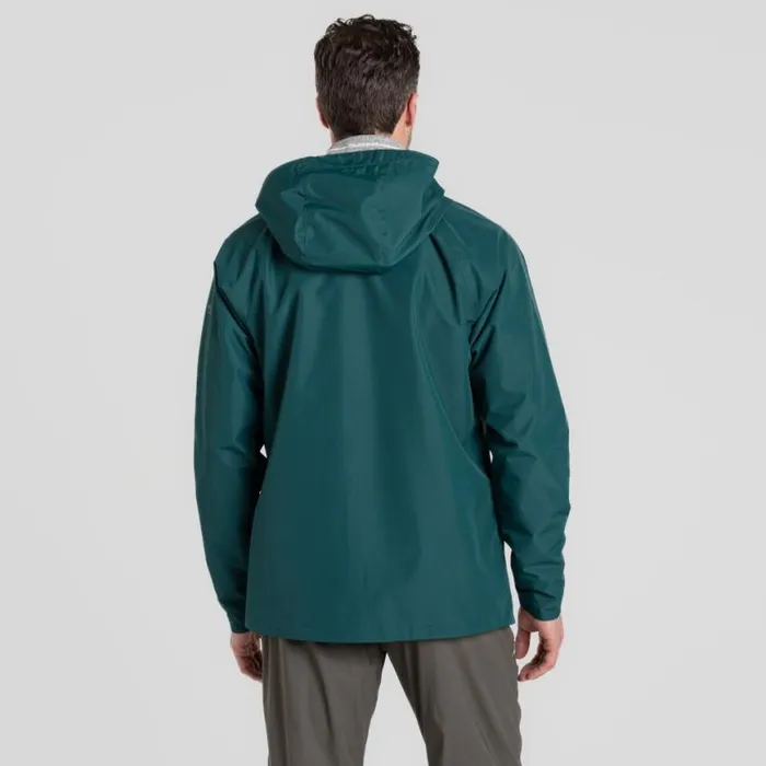 Mens Waterproof Jackets Craghoppers Sebastian Waterproof Jacket Dark Viridian Mens Waterproof Jackets Craghoppers Sebastian Waterproof Jacket Dark Viridian