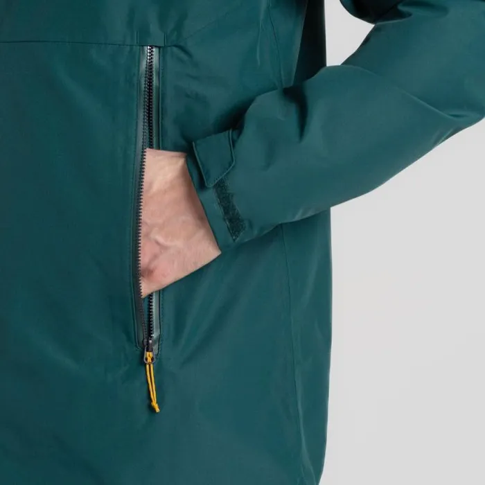 Mens Waterproof Jackets Craghoppers Sebastian Waterproof Jacket Dark Viridian Mens Waterproof Jackets Craghoppers Sebastian Waterproof Jacket Dark Viridian