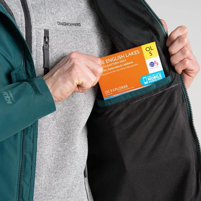 Mens Waterproof Jackets Craghoppers Sebastian Waterproof Jacket Dark Viridian Mens Waterproof Jackets Craghoppers Sebastian Waterproof Jacket Dark Viridian
