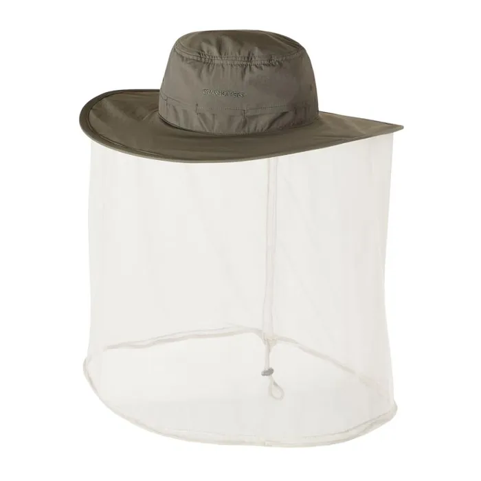 MensWomens Hats Craghoppers NosiLife Ultimate Hat Dark Khaki