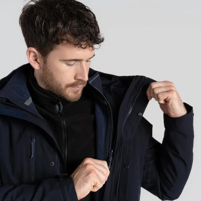 MensWomens Waterproof Jackets Craghoppers Expert Kiwi Pro Stretch 3in1 Jacket Dark Navy MensWomens Waterproof Jackets Craghoppers Expert Kiwi Pro Stretch 3in1 Jacket Dark Navy