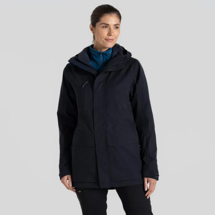 MensWomens Waterproof Jackets Craghoppers Expert Kiwi Pro Stretch 3in1 Jacket Dark Navy MensWomens Waterproof Jackets Craghoppers Expert Kiwi Pro Stretch 3in1 Jacket Dark Navy