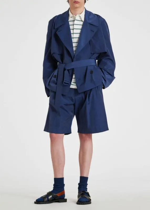 Mens WoolNylon Cropped Mac Paul Smith Coats and Jackets Mens WoolNylon Cropped Mac Paul Smith Coats and Jackets