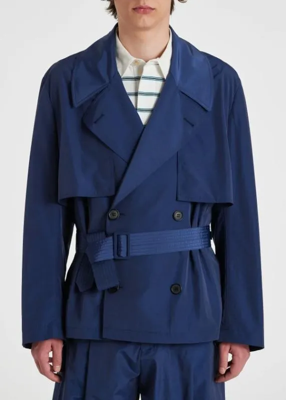 Mens WoolNylon Cropped Mac Paul Smith Coats and Jackets Mens WoolNylon Cropped Mac Paul Smith Coats and Jackets