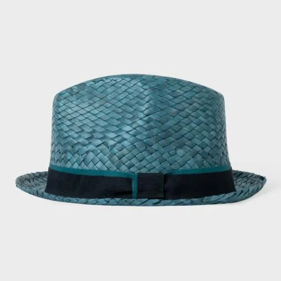 Mens Woven Trilby Straw Hat Paul Smith Hats and Gloves Mens Woven Trilby Straw Hat Paul Smith Hats and Gloves
