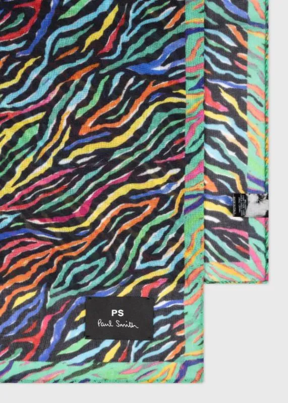 Mens Zebra 039Pop039 Scarf Paul Smith Scarves Mens Zebra 039Pop039 Scarf Paul Smith Scarves