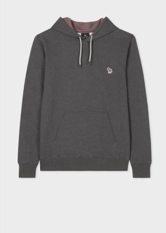 Mens Zebra Logo Organic Cotton Hoodie Paul Smith Sweatshirts and Hoodies