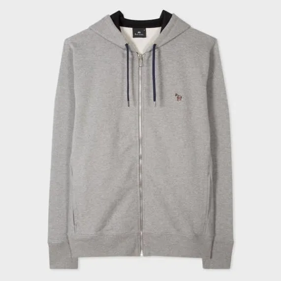 Mens ZipFront Zebra Logo Hoodie Paul Smith Sweatshirts and Hoodies Mens ZipFront Zebra Logo Hoodie Paul Smith Sweatshirts and Hoodies