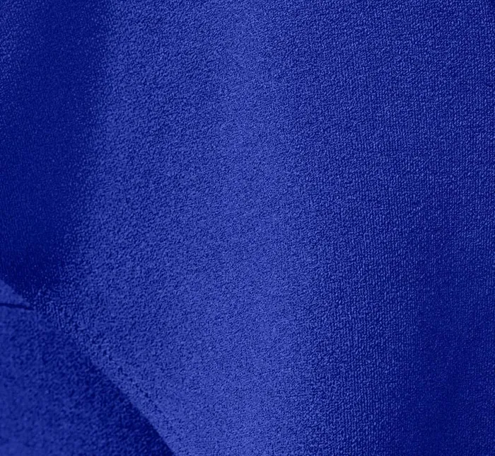 Midi Dresses Womens Adrianna Papell Stretch Crepe Strapless MidiLength Sheath Cocktail Dress With Ruffle In Royal Sapphire