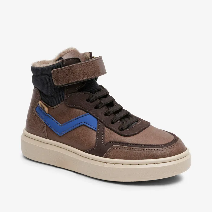 mio e tex coconut Brown Sneakers bisgaardshoes KIDS
