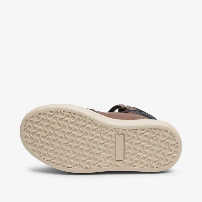 mio e tex coconut Brown Sneakers bisgaardshoes KIDS