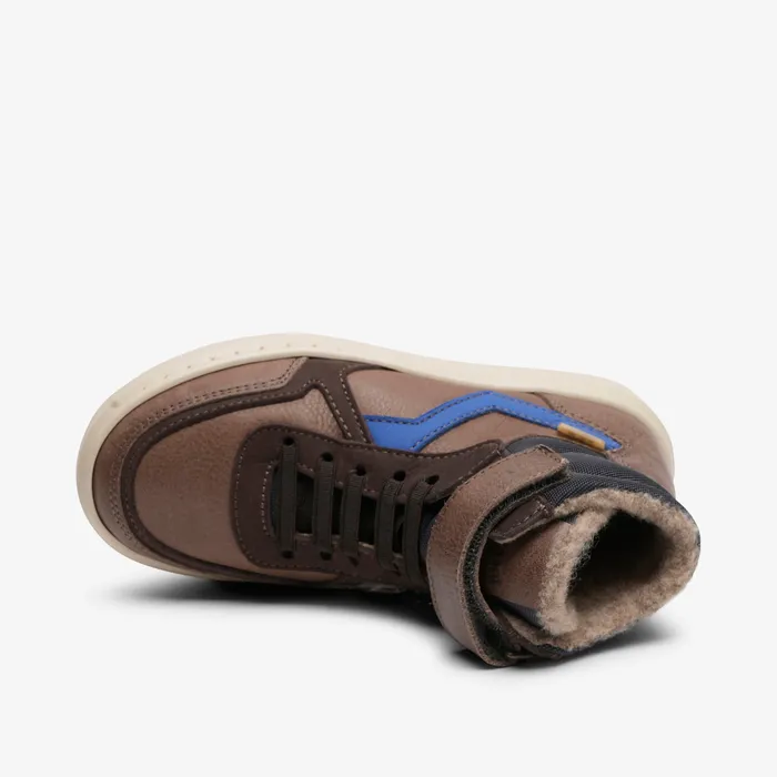 mio e tex coconut Brown Sneakers bisgaardshoes KIDS