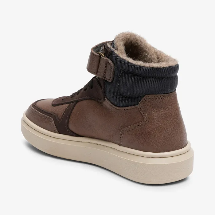 mio e tex coconut Brown Sneakers bisgaardshoes KIDS