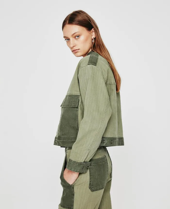 Mirah Utility Jacket Valley Cavalry Sage Women AG Jeans Jackets Mirah Utility Jacket Valley Cavalry Sage Women AG Jeans Jackets