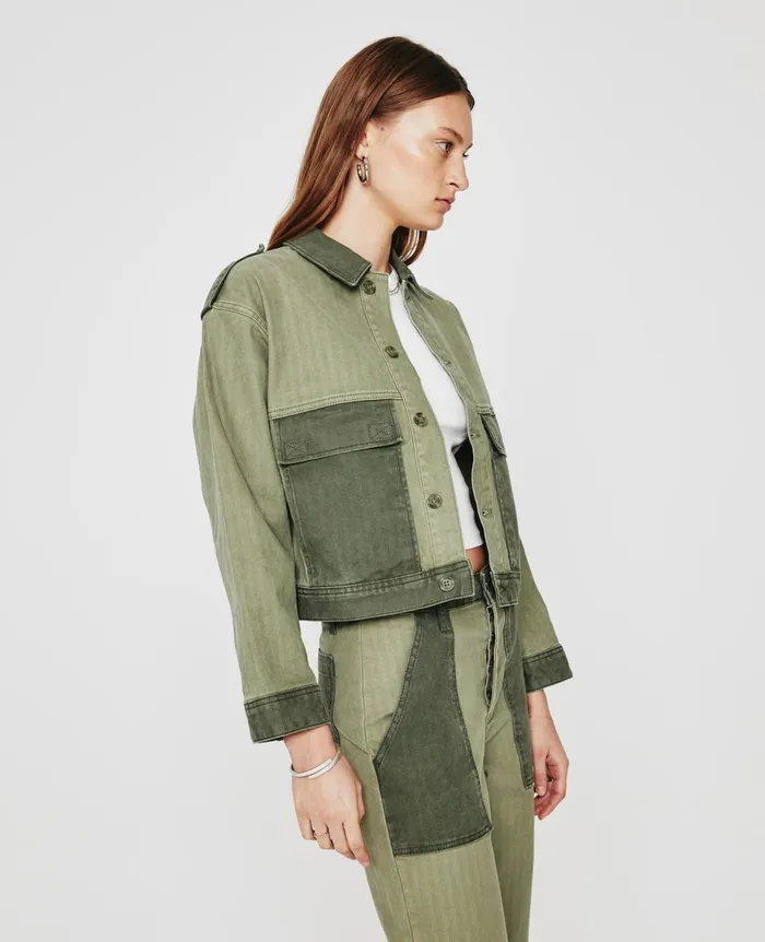 Mirah Utility Jacket Valley Cavalry Sage Women AG Jeans Jackets Mirah Utility Jacket Valley Cavalry Sage Women AG Jeans Jackets