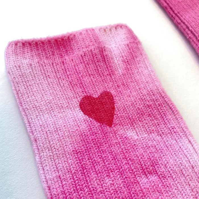 MONROW Accessories Organic Tie Dye Love Socks 8211 Women MONROW Accessories Organic Tie Dye Love Socks 8211 Women