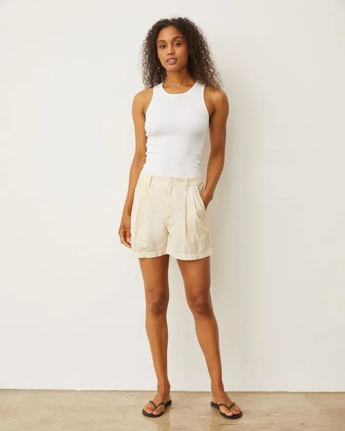 MONROW Shorts Mini Corduroy Pleated Shorts 8211 Women MONROW Shorts Mini Corduroy Pleated Shorts 8211 Women