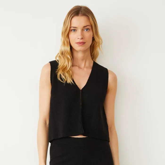 MONROW Tanks Boucle Knit Vest 8211 Women