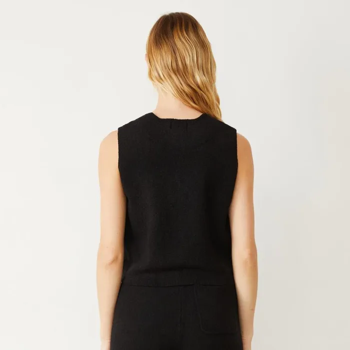 MONROW Tanks Boucle Knit Vest 8211 Women MONROW Tanks Boucle Knit Vest 8211 Women