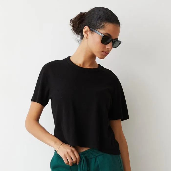 MONROW Tees Mesh Athletic Tee 8211 Women MONROW Tees Mesh Athletic Tee 8211 Women