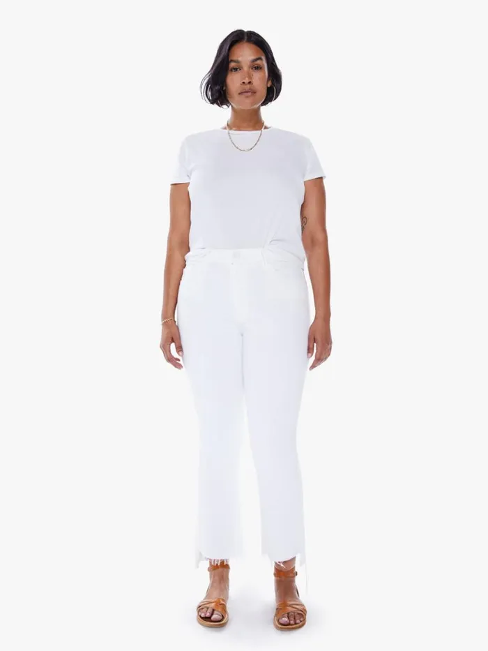 Mother Denim Bootcut The Insider Crop Step Fray Wash Fairest Of Them All 8211 Women Mother Denim Bootcut The Insider Crop Step Fray Wash Fairest Of Them All 8211 Women