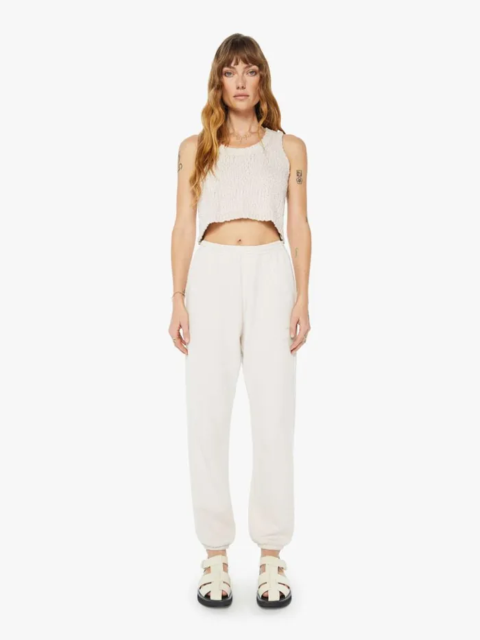 Mother Denim Mason Sweatpant W Pockets Lunar 8211 Women