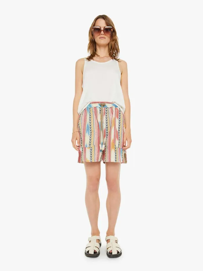 Mother Denim P62 Weekend Short St Tropez Ikat 8211 Women