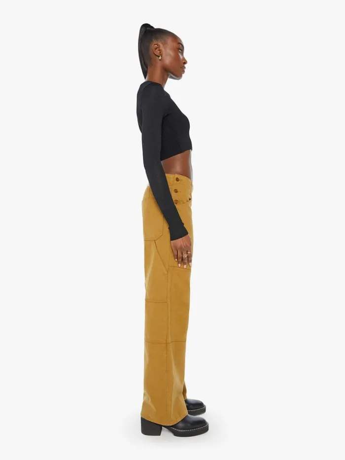 Mother Denim Snacks The Smoothie Utility Skimp Bronze Mist 8211 Women