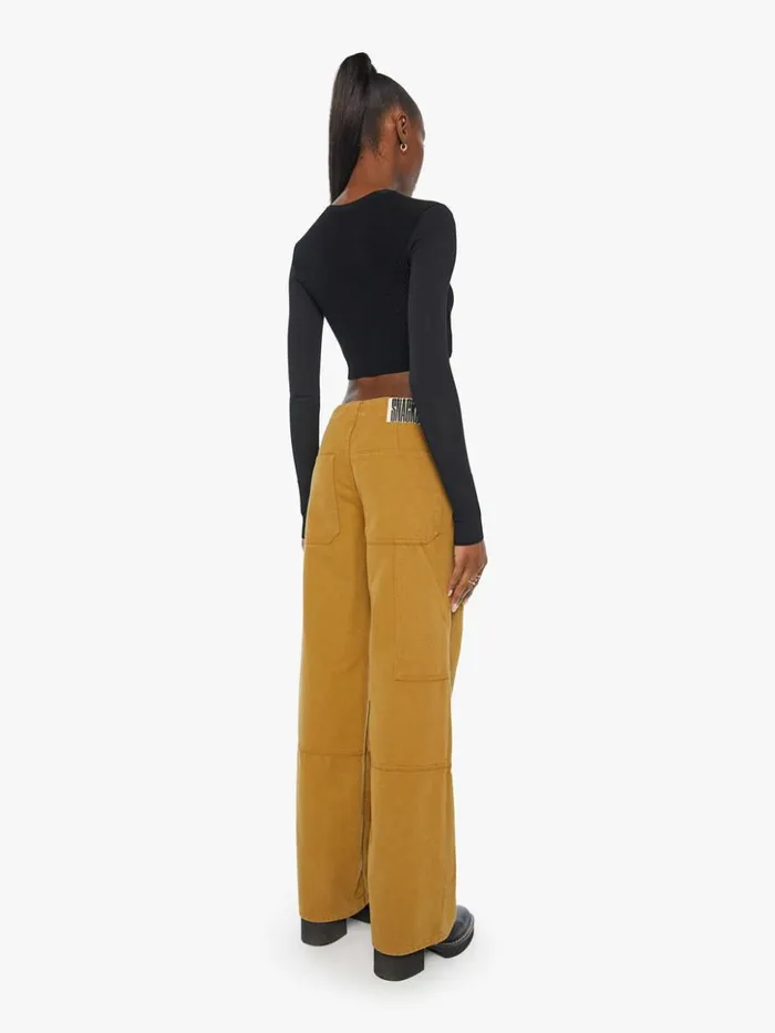 Mother Denim Snacks The Smoothie Utility Skimp Bronze Mist 8211 Women