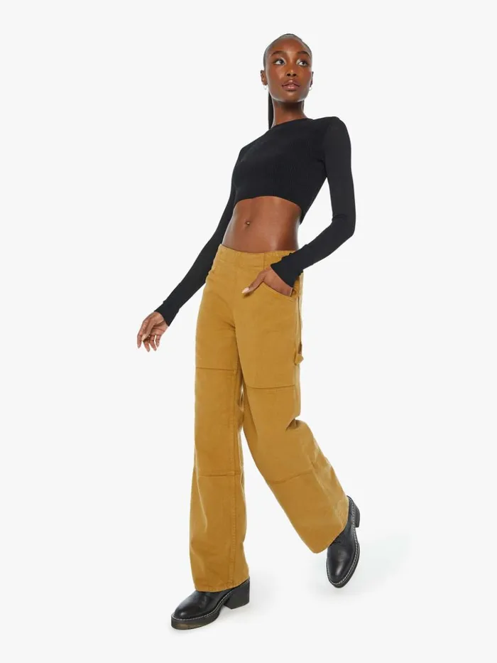Mother Denim Snacks The Smoothie Utility Skimp Bronze Mist 8211 Women
