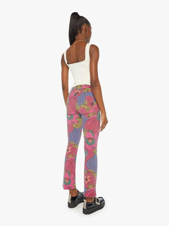 Mother Denim The Patch Pocket Insider Flood Psychic Floral 8211 Women Mother Denim The Patch Pocket Insider Flood Psychic Floral 8211 Women