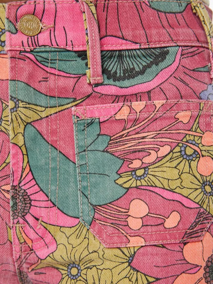 Mother Denim The Patch Pocket Insider Flood Psychic Floral 8211 Women Mother Denim The Patch Pocket Insider Flood Psychic Floral 8211 Women