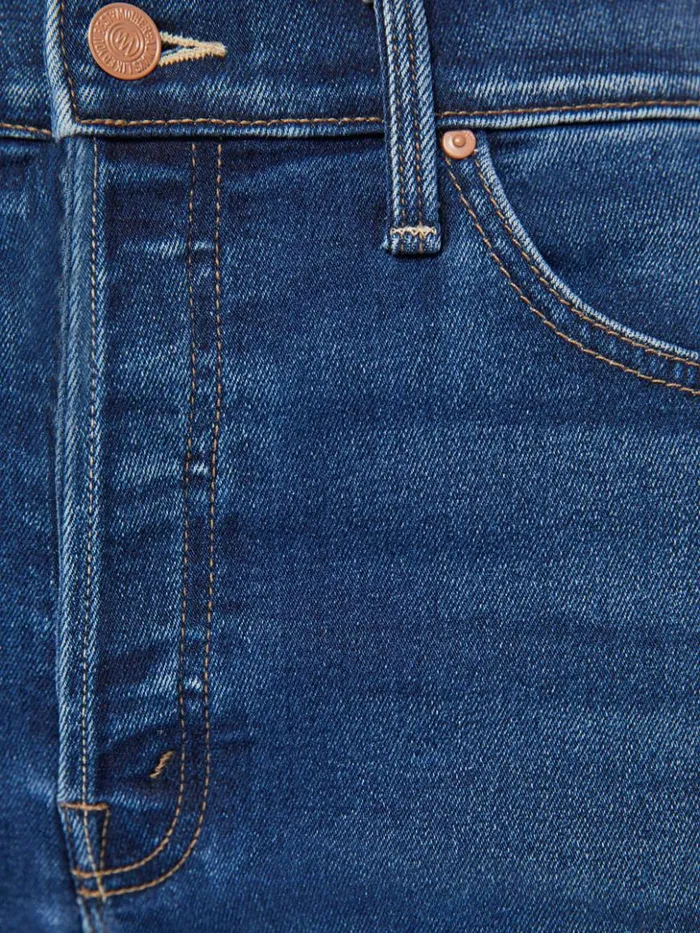 Mother Denim Wide Leg The Ditcher Roller Sneak Wash Yakkity Yak 8211 Women