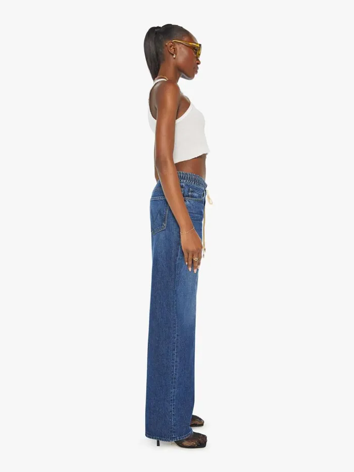 Mother Denim Wide Leg The Drawn Tagger Sneak Wash Did You Bring Me Anything 8211 Women