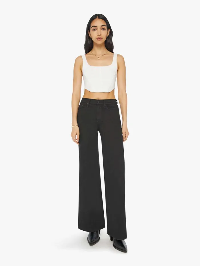 Mother Denim Wide Leg The Twister Sneak Wash Pitch 8211 Women