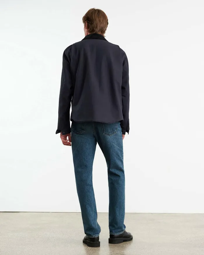 Nili Lotan CASPIAN JACKET Dark Navy Men Jackets and Coats