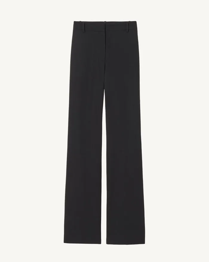 Nili Lotan CORETTE PANT Black Women Pants and Shorts