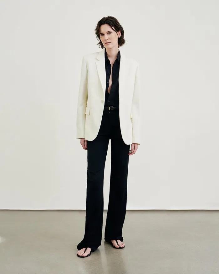 Nili Lotan CORETTE PANT Black Women Pants and Shorts