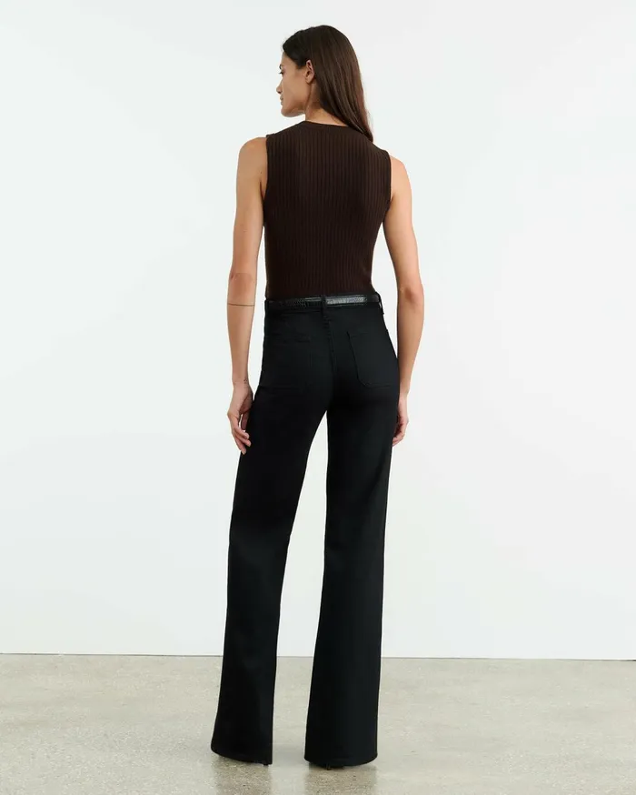 Nili Lotan IKER CASHMERE VEST Espresso Women Knits and Sweaters