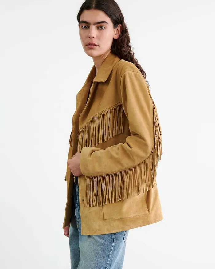 Nili Lotan MAELLE SUEDE JACKET Martora Women Jackets and Blazers