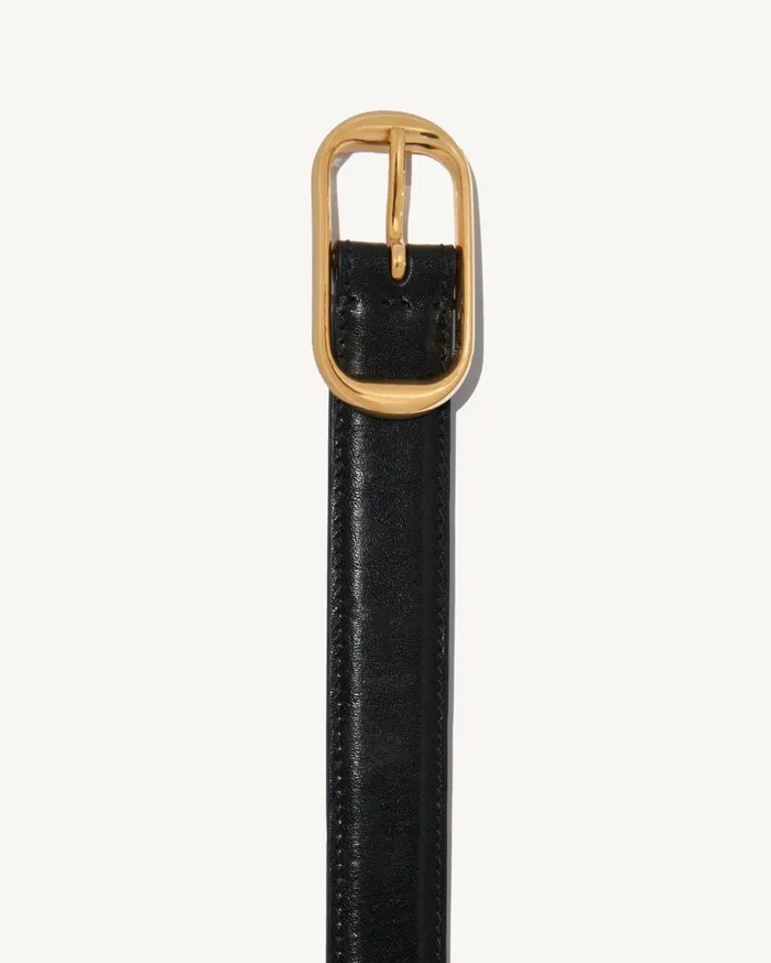 Nili Lotan REINE BELT Black Women Belts and Accessories