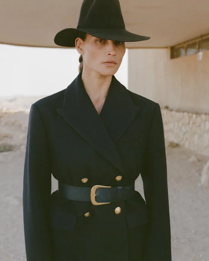 Nili Lotan VIANNEY COAT Dark Navy Women Jackets and Blazers