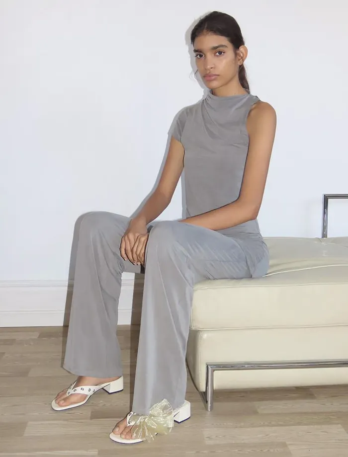 No 1093 Alexia Grey Women Paloma Wool Bottoms