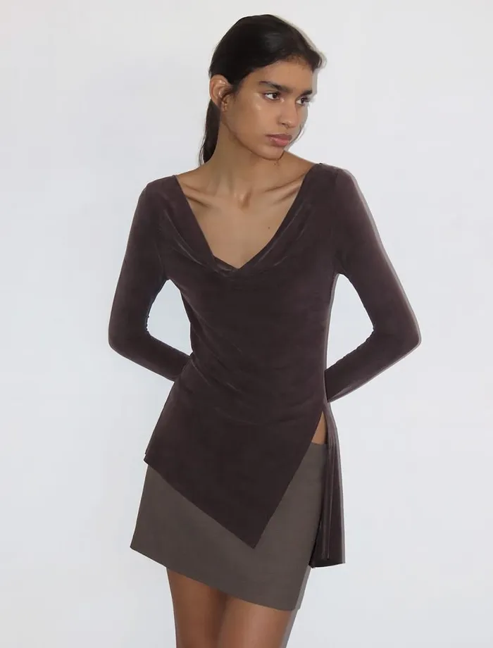 No 1460 Lotto Mahogany Women Paloma Wool Cupro