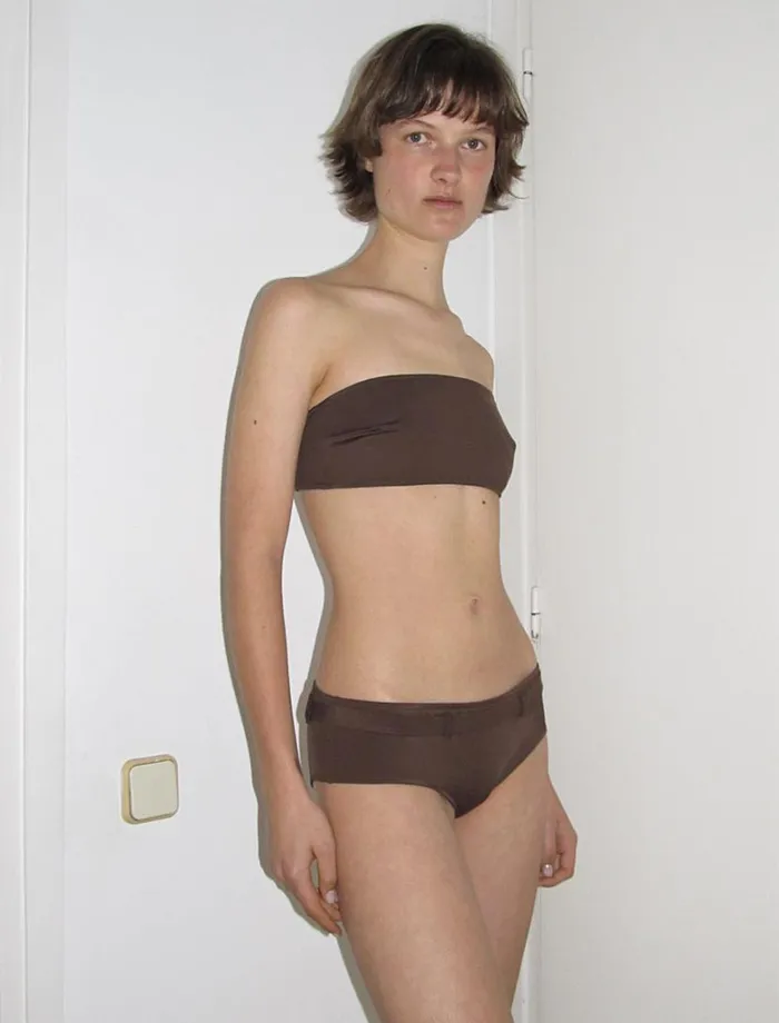 No 1589 Mulan Brown Women Paloma Wool Swimwear